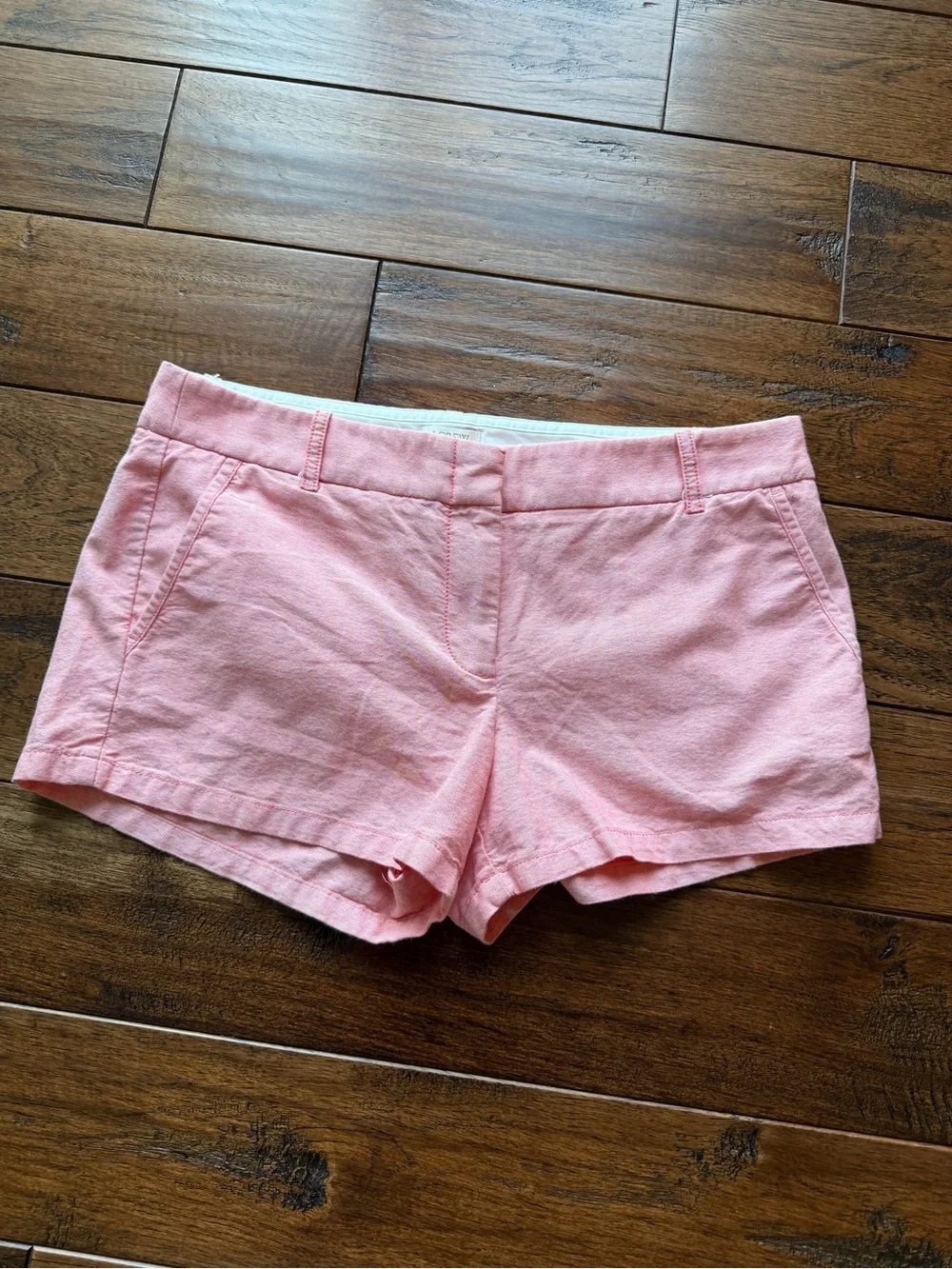 J. Crew Light Pink Cotton Jean Shorts size 8